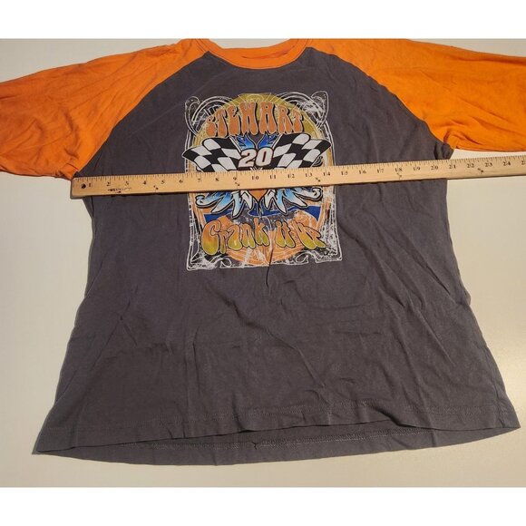Tony Stewart T-Shirt # 20 Crank It‎ Up 3/4 Sleeve Chase Authentics Womens XL EUC - Picture 10 of 11
